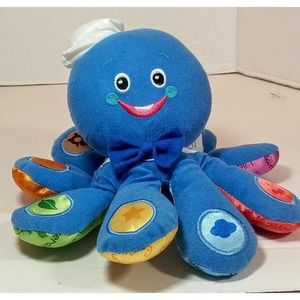 Baby Einstein OctoPlush Octopus Musical Baby Toy Developmental Soft Plush Blue